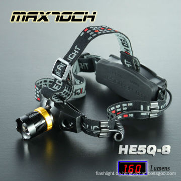 Maxtoch-HE5Q-8 Scheinwerfer-einstellbarer Fokus LED Taschenlampe